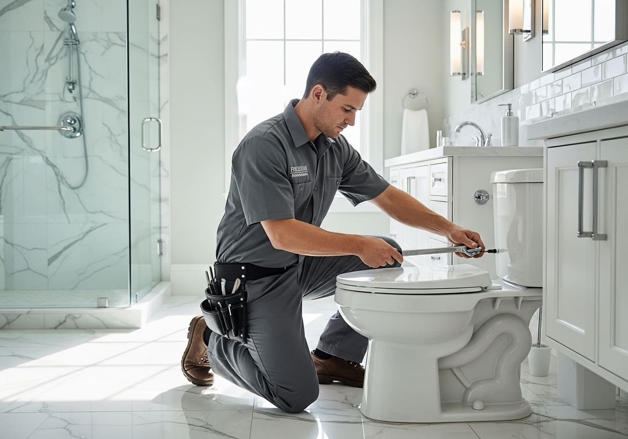 Toilet Repair & Installation in Hufsmith