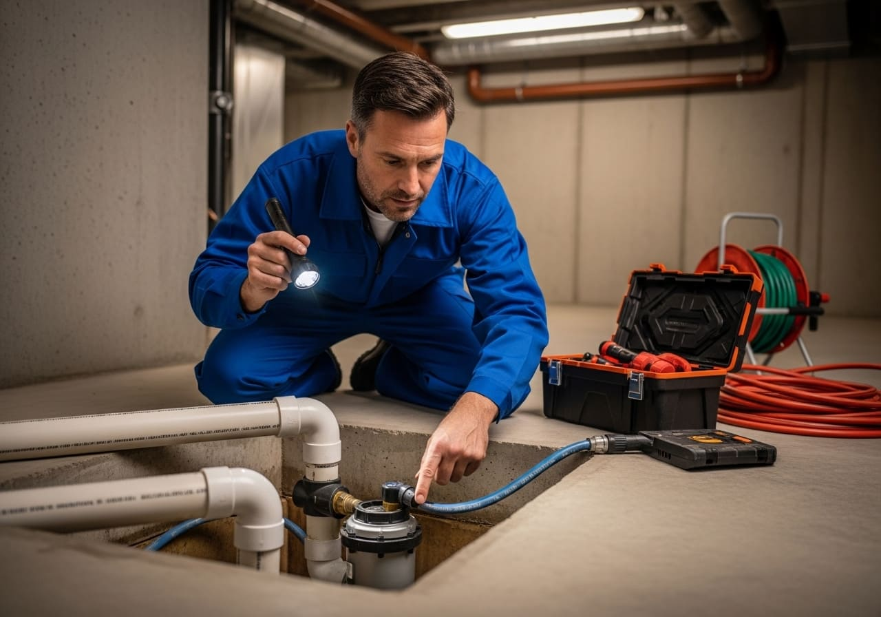 Sump Pump Installation & Repair in Hufsmith